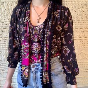 2000s Boho-Chic Top by Bebe✨